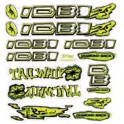 Diamond Back - 1991 Tailwhip decal set for Chrome frame - Old school bmx