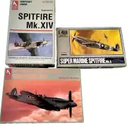 HobbyCraft/ARII SPITFIRE/SEAFIRE British/Canadian 3-WW-2 Fighters-1/48th-Read On