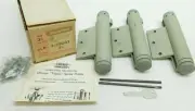 Set of 3! Gray McKinney Chicago S-32002 3-1/2" Spring 847H Hinges Door Closer ES