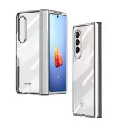 For Samsung Galaxy Z Fold4 5G Samsung Fold 4 Full Body Hinge Case - Electroplated