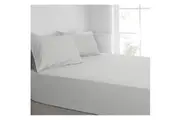 Algodon King Single Bed Combo Fitted Sheet Bedding Set 300TC Cotton Silver