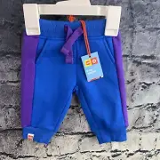 Lego X Target Newborn Baby Jogger Pants Blue & Purple