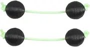 ifundom Portable Rhythm Maracas Musical Egg Nylon Percussion Instruments Soft Sound