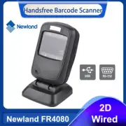 Newland FR4080 1D/2D Corded Desktop Barcode Scanner Replace DS9208 USB/RS232 Kit