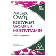 Nature's Own Bodyfuel Women's Multivitamin 60 Tablets - Energy & Immune Support