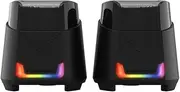 JSEIAJB Computer Speakers AUX 3.5mm RGB Wired Gaming Speaker Subwoofer Surround Stereo Loudspeakers for Laptop PC TV
