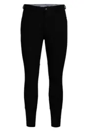 Tuffrider Men's Long Ribb Knee Patch Breeches