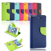 Flip Leather Wallet Cover Soft Gel Case for Apple iPhone SE(1st) 5S 5 6 6s Plus