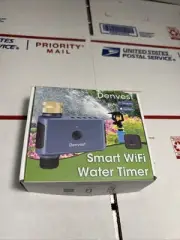 Denvest Smart WiFi Water Timer 1-Zone Brass Inlet Alexa Google App Control