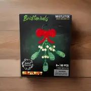 Bricktanicals Mistletoe Holiday Flowers Brick Building Set 90 Pcs Brickcraft