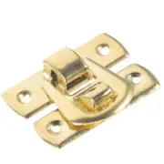 10 Pcs Buckle Gift Box Metal Hasp Lock Cabinet Mini Latch Small Padlock
