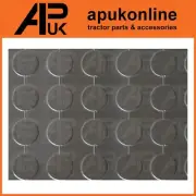Rubber Mat Grey Cab Floor Matting 1.2m x 1m x 4mm Thick Tractor Excavator Digger
