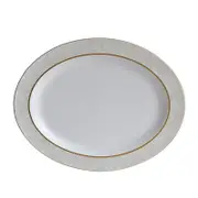 Bernardaud Sauvage White Oval Platter, 15