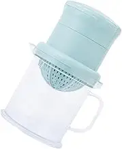 Cabilock Multi Function Fruit Squeezer Compact Hand Press Juicer for Citrus Vegetables Easy to Clean Kitchen Tool Accessories Blue for Extraction