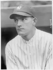 Portrait Of Aaron Ward Of The New York Yankees Old Historic Photo 1