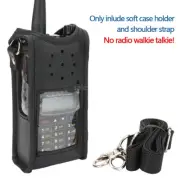 Tailored Leather Soft Protective Case Bag Baofeng UV-9R Plus BF-A58 GT-3WP Radio