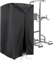 Guisong Protective Cover for Pull Up Bar Station, Waterproof& Dustproof Cover for Power Tower/Pull Up Dip Station-Indoor or Outdoor - 42"L x 40"W x 88"H