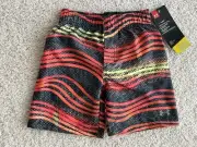 Under Amour Boy’s Toddler Sz 3T Swim Trunks Shorts w/ UPF 50, Mesh Lining