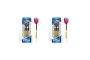 24pc Formula Sports BX180 Premium 22g Brass Barrel Darts Tempered Steel Tip