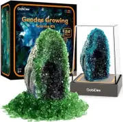 GobiDex Geodes Crystal Growing Kit for Kids 24 hr Science Experiments Kits NIB