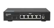 QNAP QSW-1105-5T Instantly upgrade your network to 2.5GbE connectivity 5xPorts 5x2.5GbE QSW-1105-5T