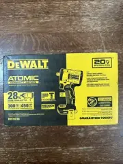 Dewalt Atomic 20v Brushless 3/8” Compact Impact Wrench With Hog Ring Anvil
