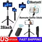 28/40inch Selfie Stick Tripod with Remote Extendable Tripod For All Smartphone