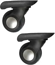 [AsrMyjcx] 2 Pieces Luggage Wheels, Replacement Suitcase Wheels, Soft And Flexible Wheels, Replacement Parts, Universal Suitcase Wheels