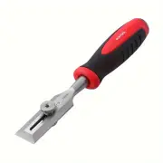 9 Inch Wood Carving Chisel Chrome Vanadium Steel Ergonomic Handle for DIY Woodworking Sharp Cutting Edge Versatile Tool