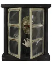 Northlight 29in Lighted & Animated Opening Window Halloween Decoration