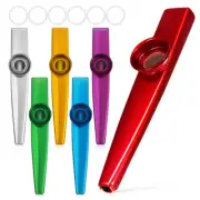 6 Pcs Kazoo Instrument Percussion Instruments for Kids Kazoos Musical Child