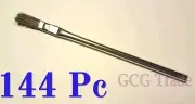 144 of 3/8" Acid Brushes Metal Handle Horsehair Bristle Hobby Glue Oil 3/8"