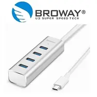 在飛比找PChome24h購物優惠-BROWAY USB 3.1 Type-C 轉 USB3.0