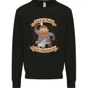 Save an Anvil Bang a Blacksmith Kids Sweatshirt Jumper