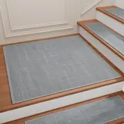 Stair Treads Carpet for Wooden Steps, Non Slip Landing Mat Rug Whit Rubber Ba...