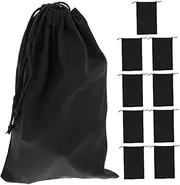 [LIFKOME] 10pcs Ski Glasses Bag Snow with Goggles Skiing Board Watching Mirror Portable Goggles Skiing Accessories Portable Bag Goggles Light - Goggles Black Superfine Fiber