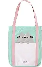 Grupo Erik Premium Baumwolle Tote Bag - Baumwolle Einkaufstasche - 42x37cm / 16.5x14.5 Zoll / 15.5L - Canvas Tasche - Baumwolltasche - Süße Tragetasche - Geschenktüte - Süße Geschenke