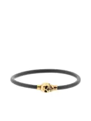 Alexander Mcqueen Skull Rubber Bracelet