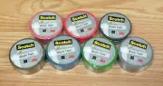 Lot of 7 Genuine Scotch Expressions 3M Assorted Scrapbooking Washi Tape