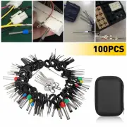 100 Car Terminal Removal Tool Electrical Wire Plug Connector Bag Protective USA