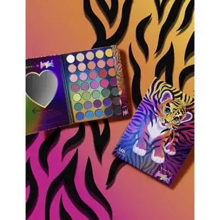 Morphe Lisa Frank 35B 聯名限量彩妝眼影盤 9.5成新