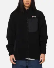 [S Double] S Double Polar Fleece Jacket Black - Size 2XL 2XL Black