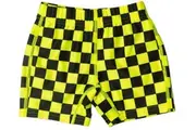 Nestling: Swim Shorts - Neon Yellow Check (9 years)
