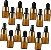 minkissy Pcs Small Glass Dropper Bottles Essential Oil Bottles for Travel Ml Portable Empty Pipette