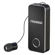 Wireless Bluetooth Earphone with Vibrating Alert and Clip