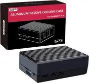 Aluminum Case for Raspberry Pi 5 Passive Cooling Case with Cooling Column