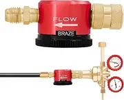 Nitrogen Purging Tools - Nitrogen Purge Tool Connector Regulator | Connector Regulator, Nitrogen Connector Kit, Nitrogen Regulator Set, Nitrogen Tool For Welding And Brazing