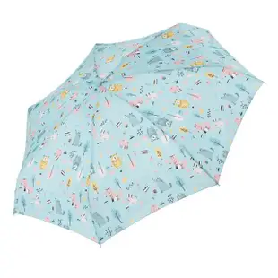 【rainstory】森林派對抗UV手開迷你口袋傘
