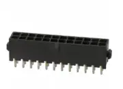 Pack of 5 5-794630-4 Connector Header Through Hole 24 position 0.118" (3.00...