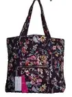 Vera Bradley - Vera Large Tote Bag - Indiana Rose - Wine Color - Exact One - NWT